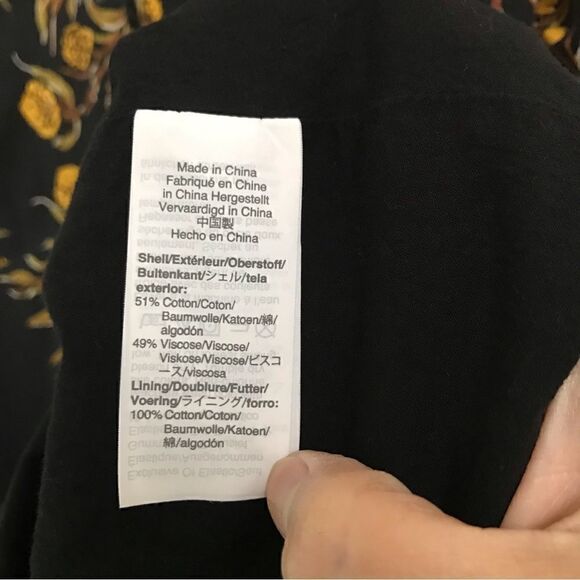 Madewell painted blooms open back mini dress 6 - Picture 10 of 10